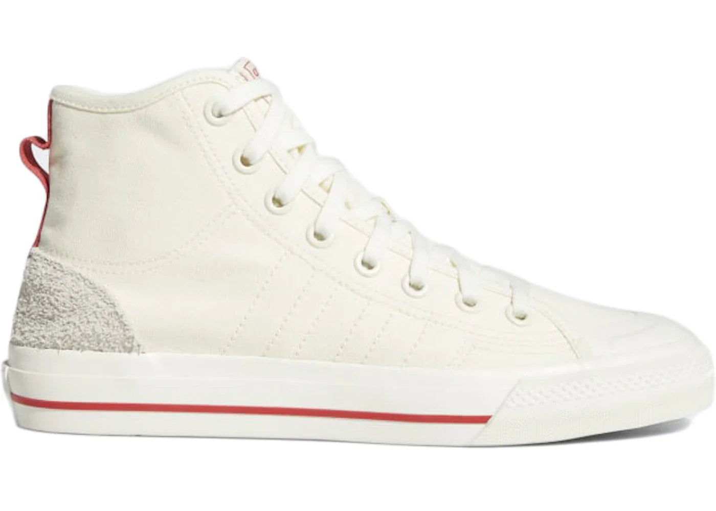 adidas Nizza Hi RF Off White Glory Red