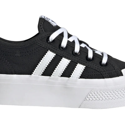 adidas Nizza Platform Core Black Cloud White (PS)