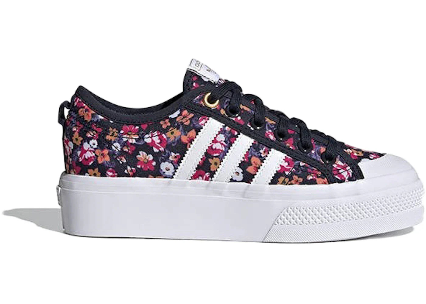 adidas Nizza Platform Floral Black (Women's)