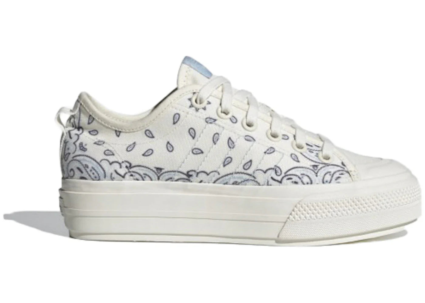 adidas Nizza RF Platform White Paisley (Women's)