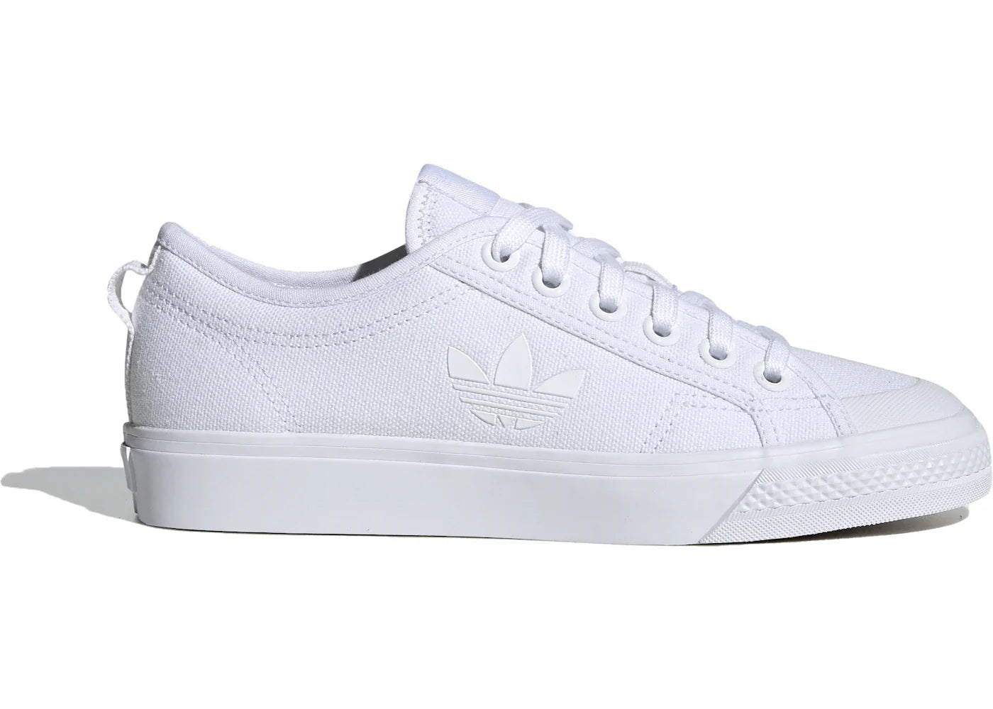 adidas Nizza Trefoil Triple Cloud White (Women's)