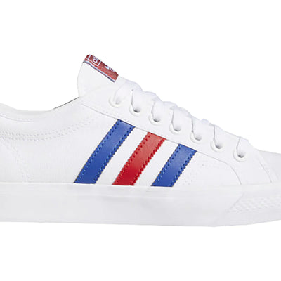 adidas Nizza White Scarlet Royal