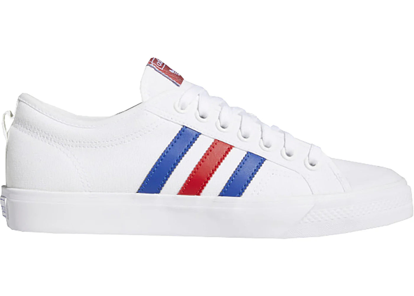 adidas Nizza White Scarlet Royal