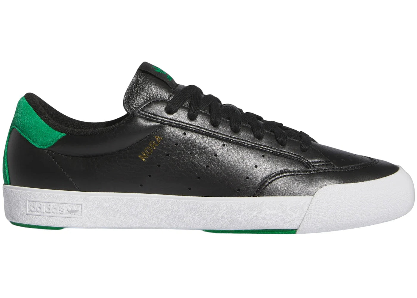 adidas Nora Signature Core Black Green Cloud White