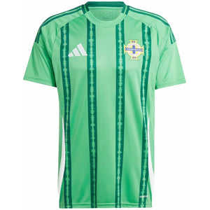 adidas Northern Ireland 24 Home Jersey Vivid Green