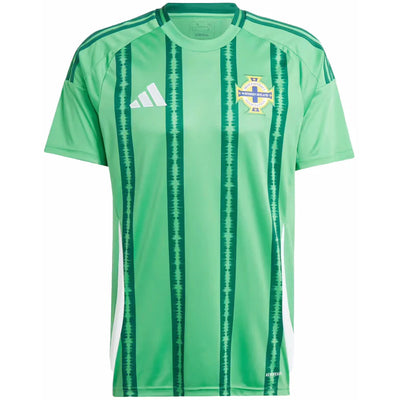 adidas Northern Ireland 24 Home Jersey Vivid Green