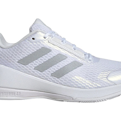 adidas Novaflight 2 Indoor Cloud White Silver Metallic (Women's)