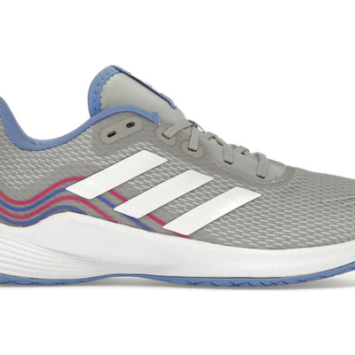 adidas Novaflight Volleyball Grey Cloud White Silver Dawn (Women's)