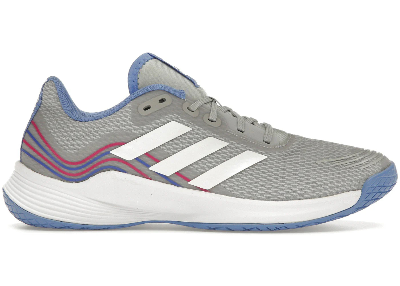 adidas Novaflight Volleyball Grey Cloud White Silver Dawn (Women's)