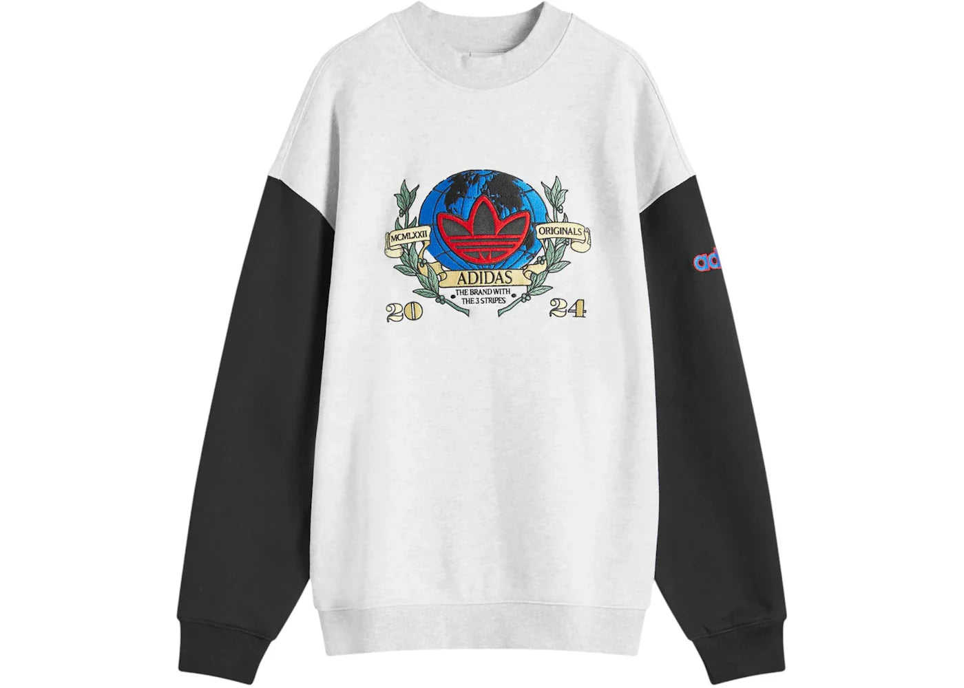 adidas OLPC Crew Light Grey Heather