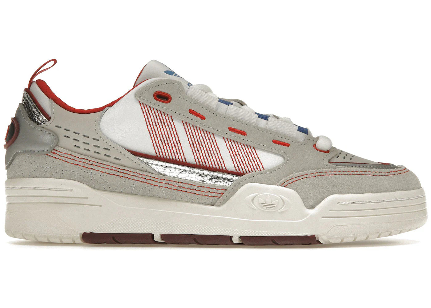 adidas Originals ADI2000 Cloud White Scarlet Silver Metallic