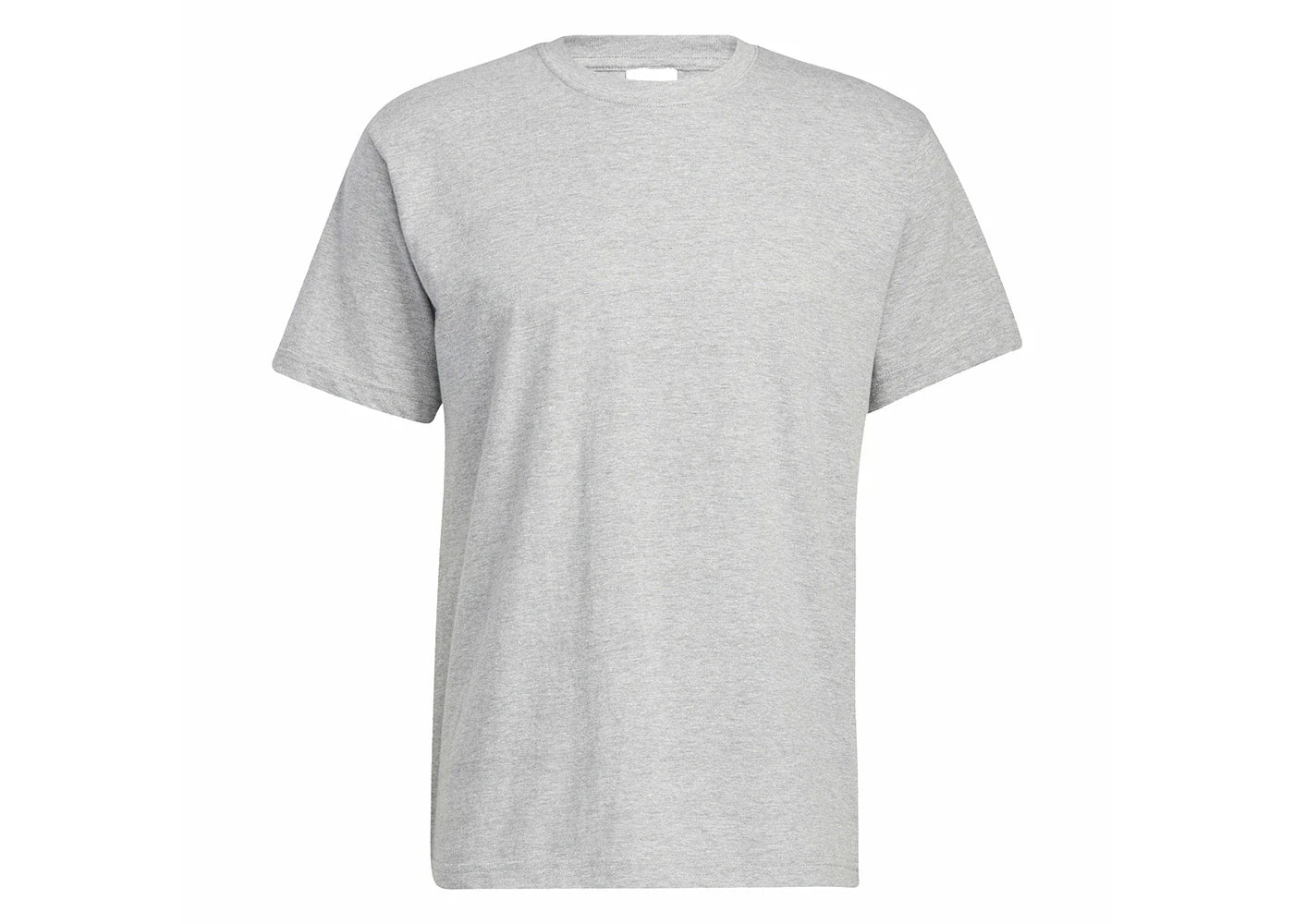 adidas Originals Blank Black Tee Medium Grey Heather