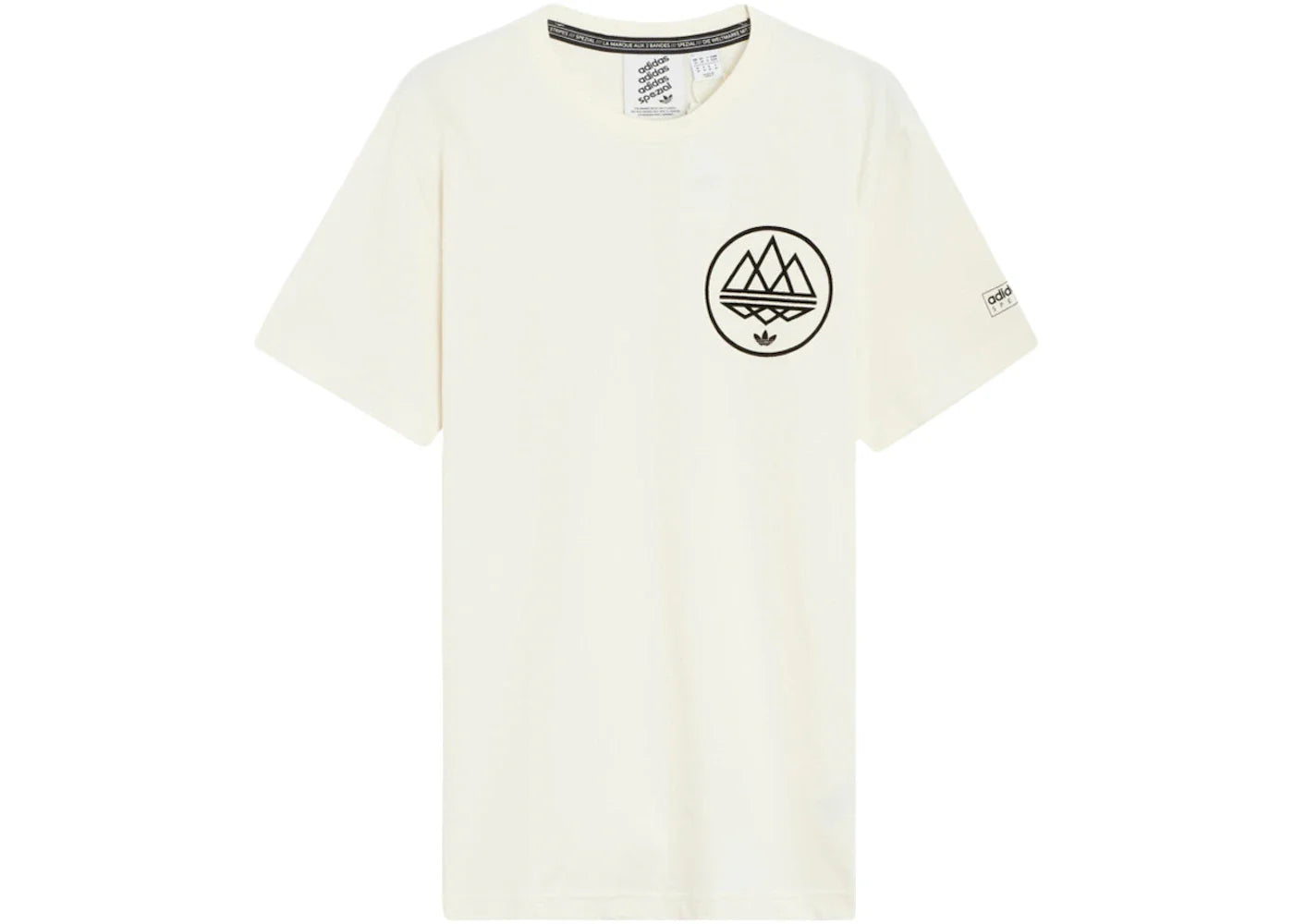 adidas Originals Spezial Mod Trefoil Tee Off White
