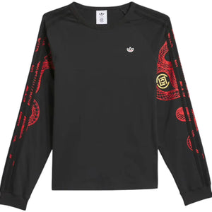 adidas Originals x Edison Chen Clot Raglan Long Sleeve Tee (Asia Sizing) Black