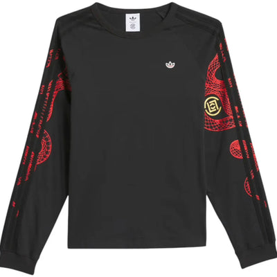 adidas Originals x Edison Chen Clot Raglan Long Sleeve Tee (Asia Sizing) Black