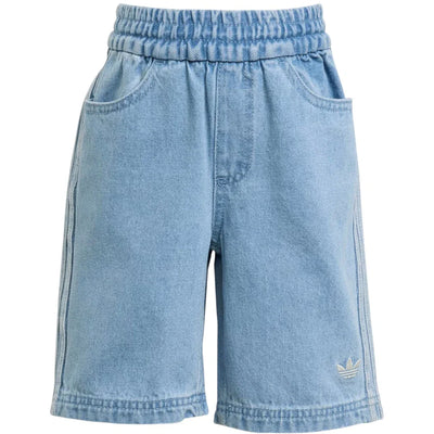 adidas Originals x Minecraft Kids Tee And Short Set Off White/Clear Blue