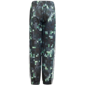 adidas Originals x Minecraft Kids Track Pants Silver Pebble/Magic Lime/Tribe Green/Legend Ivy