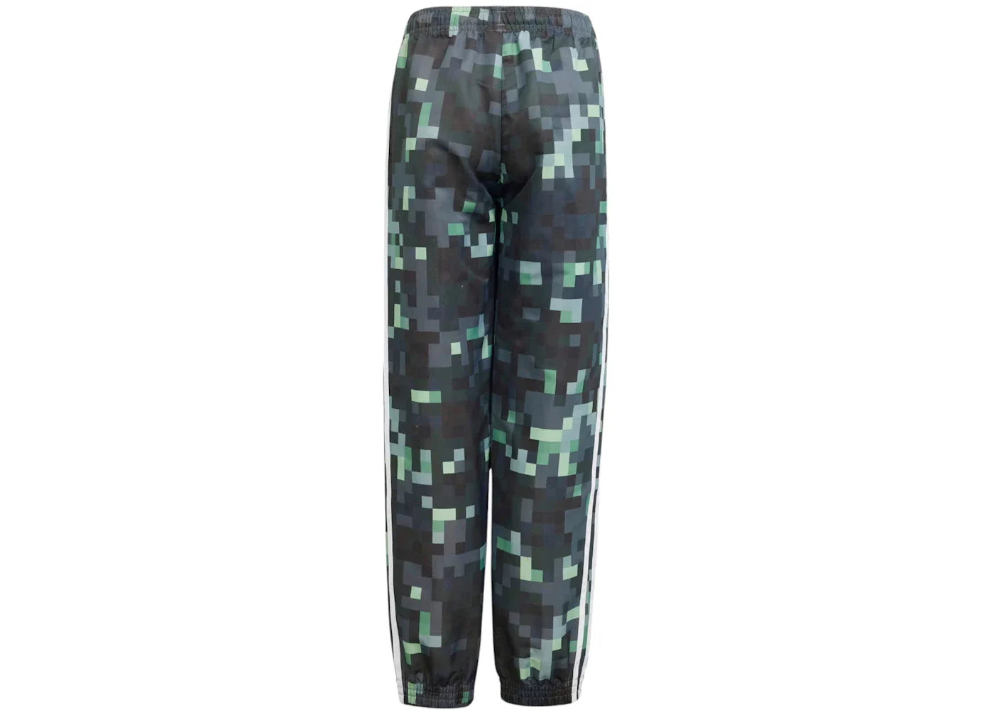 adidas Originals x Minecraft Kids Track Pants Silver Pebble/Magic Lime/Tribe Green/Legend Ivy