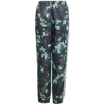 adidas Originals x Minecraft Kids Track Pants Silver Pebble/Magic Lime/Tribe Green/Legend Ivy