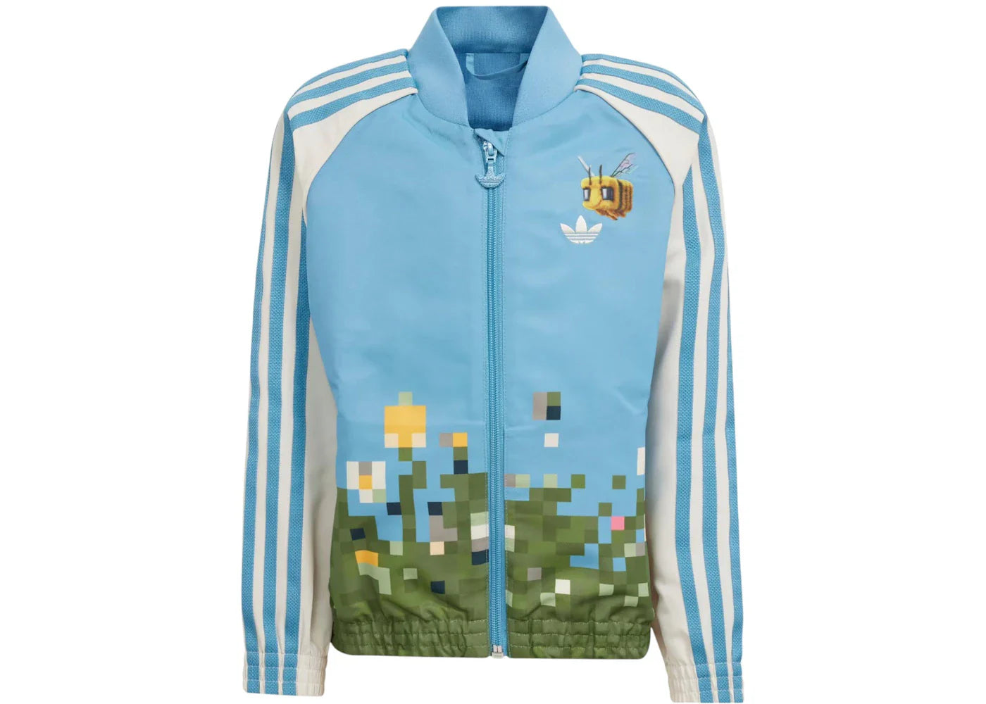adidas Originals x Minecraft Track Suit Set Hazy Blue/Wonder White