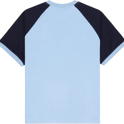 adidas Originals x Sporty & Rich Ringer Tee Baby Blue/Navy