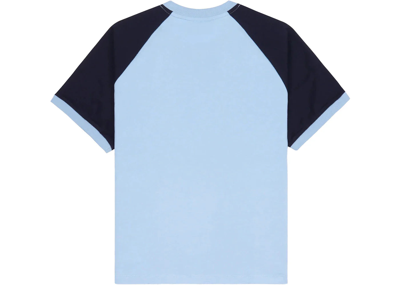 adidas Originals x Sporty & Rich Ringer Tee Baby Blue/Navy