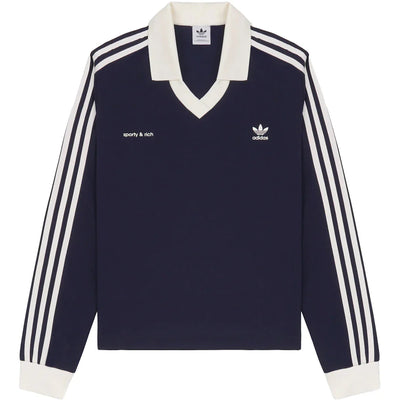 adidas Originals x Sporty & Rich Soccer Jersey Navy/Cream
