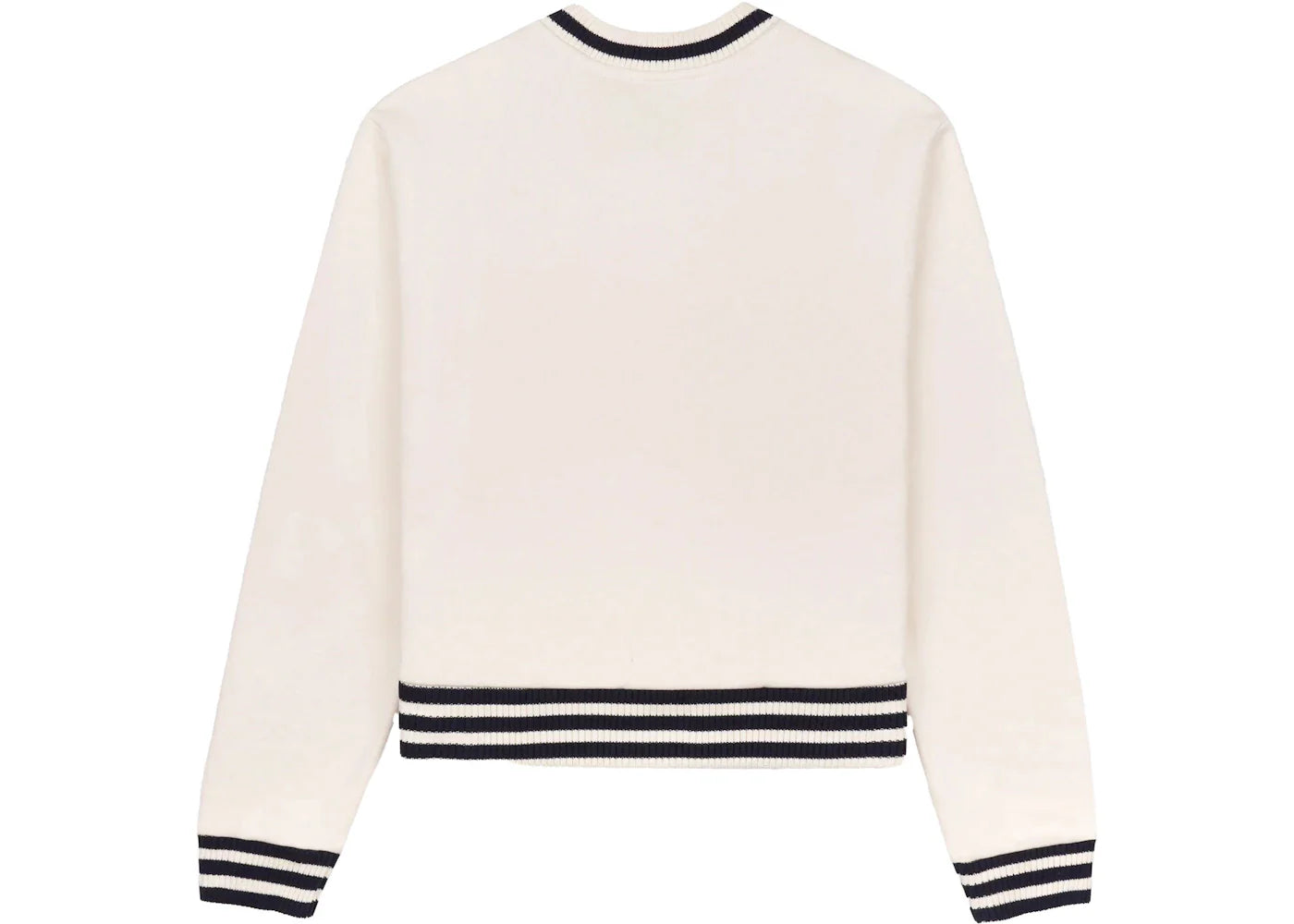 adidas Originals x Sporty & Rich V-Neck Sweatshirt Cream/Navy
