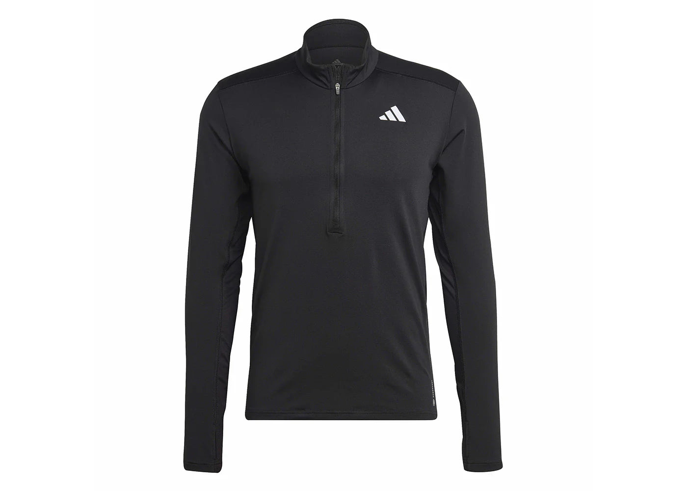 adidas Own the Run 1/2-Zip Tee Black