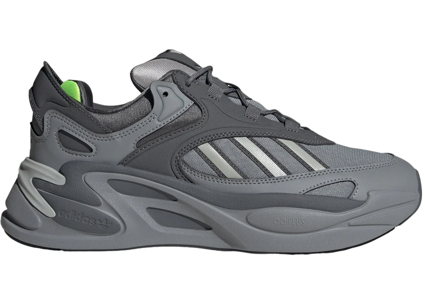 adidas Ozmorph Grey Grey Lucid Lemon
