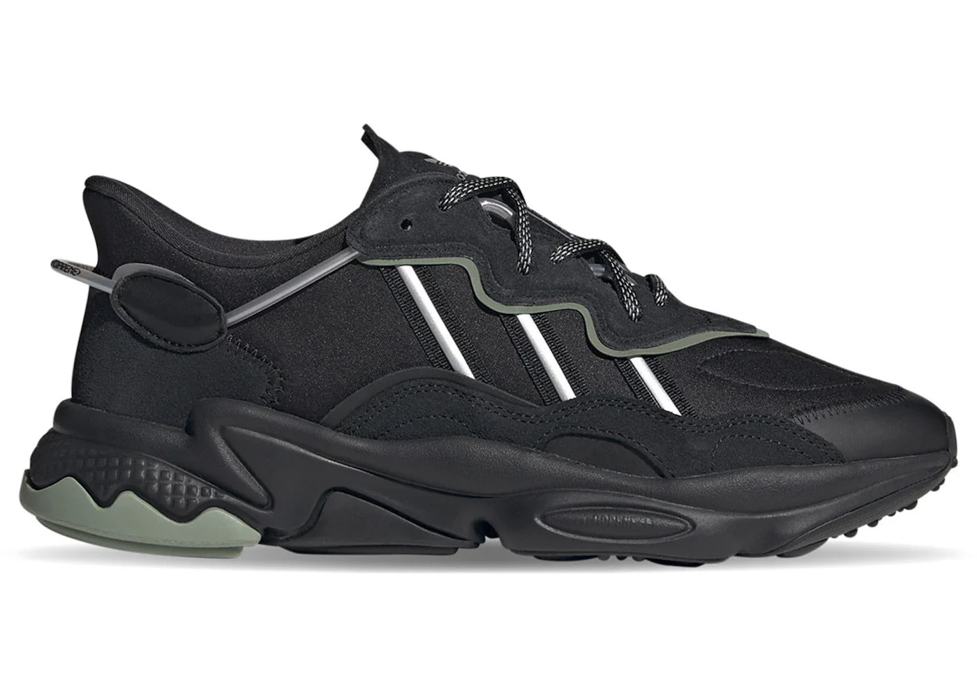 adidas Ozweego Black Silver Metallic