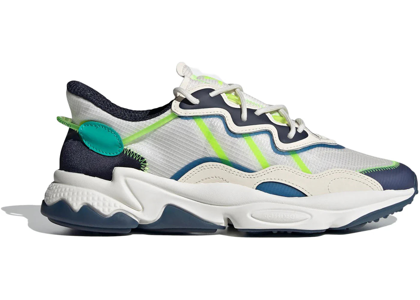 adidas Ozweego Core White Signal Green