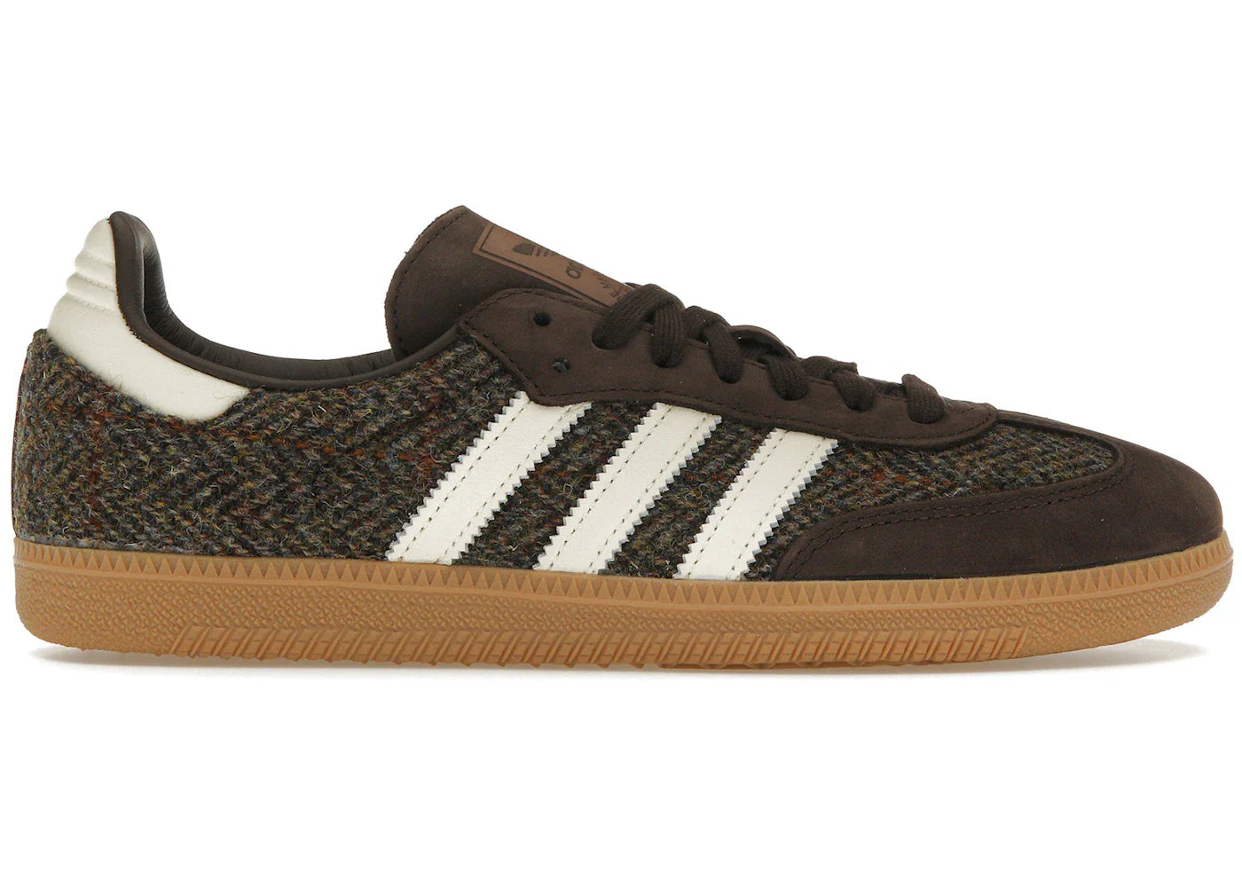 Adidas Samba Og Dark Brown Tweed