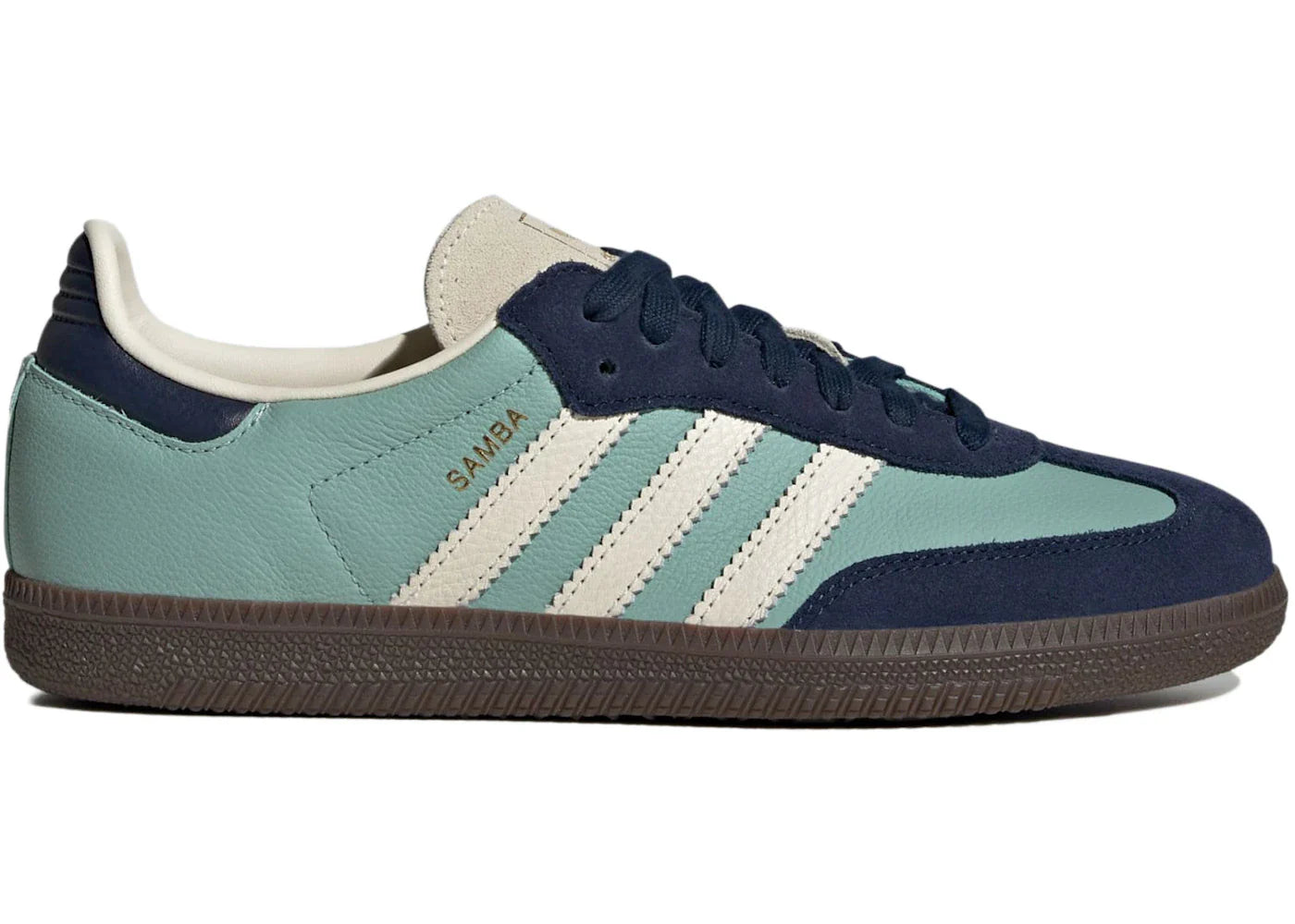 Adidas Samba Og Hazy Green Night Indigo (Women'S)