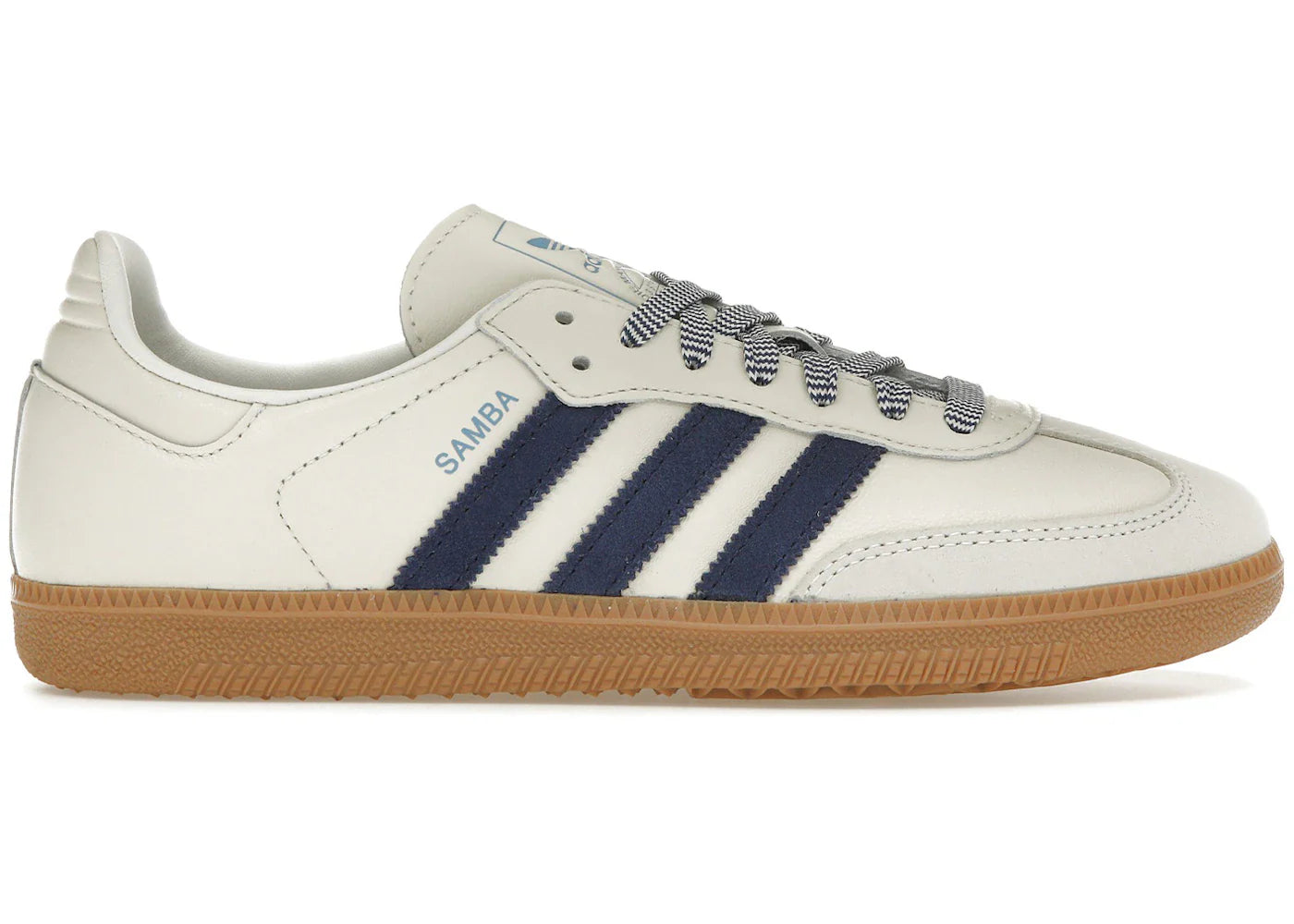 Adidas Samba Off White Dark Blue (Women'S)
