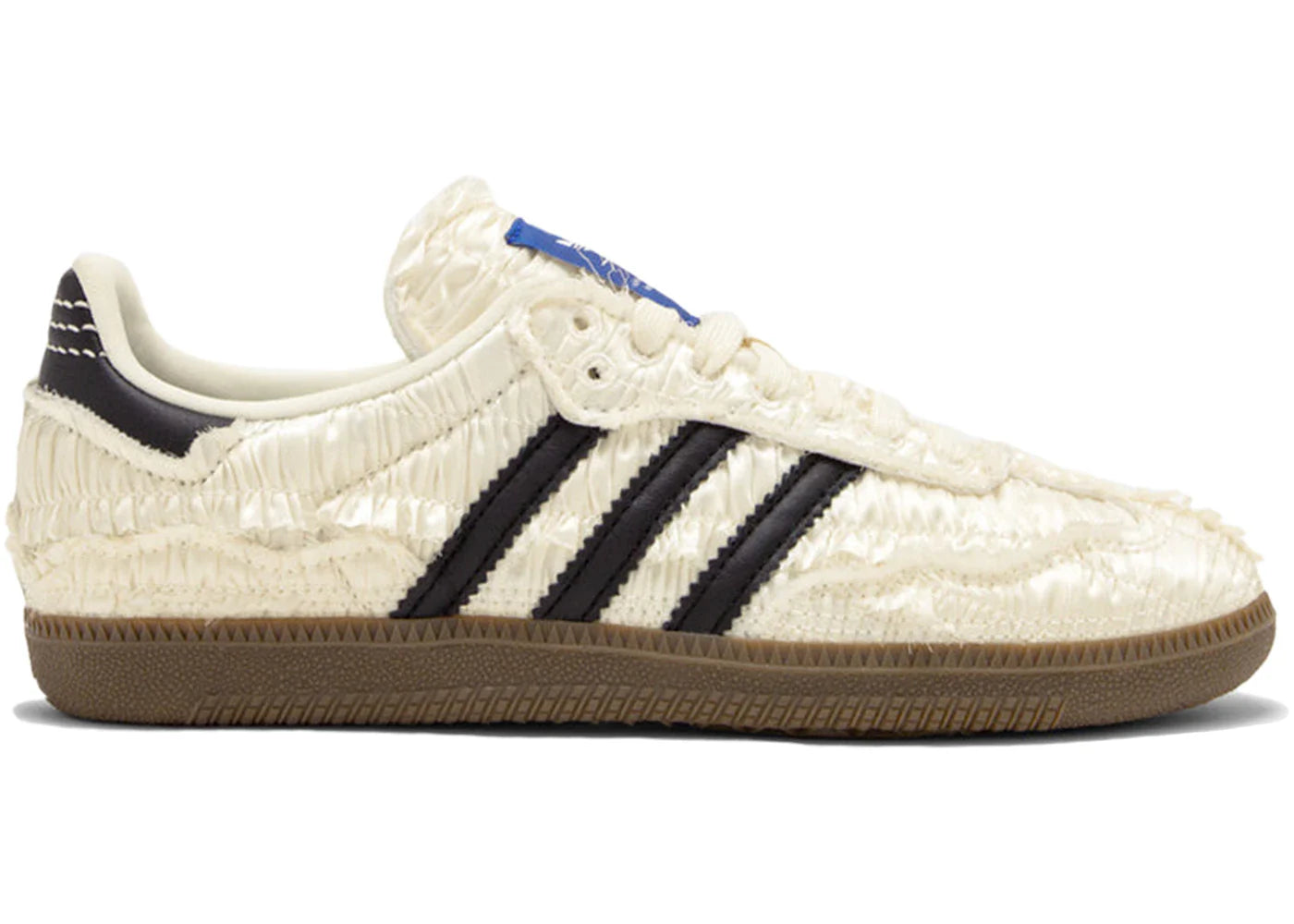 Adidas Samba Reverie By Caroline HÃº Clot White Textured Silk Upper