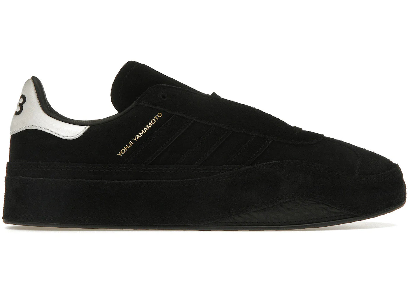 Adidas Y-3 Gazelle Black Black White
