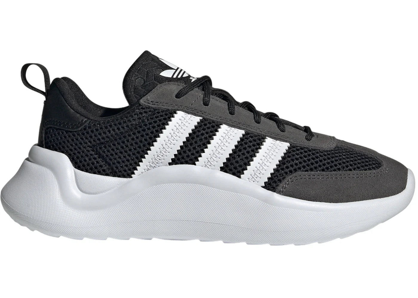 adidas adiFOM 70s Core Black Cloud White Grey (GS)