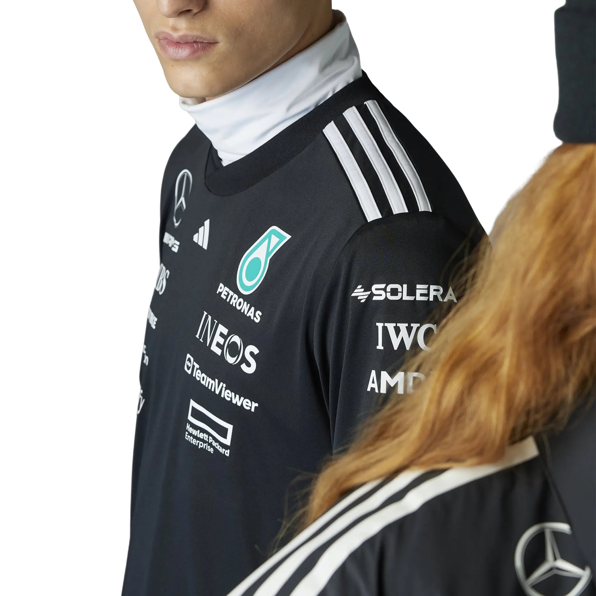 Adidas x Mercedes AMG Petronas Formula One Team Black T-Shirt