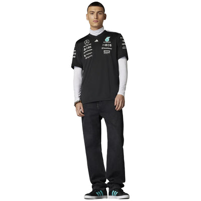 Adidas x Mercedes AMG Petronas Formula One Team Black T-Shirt