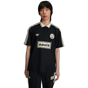 Adidas x Oasis Tour Jacquard Black Jersey
