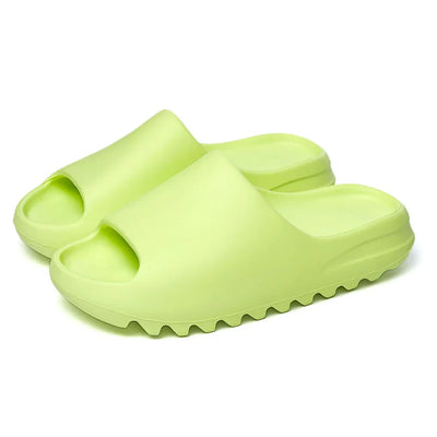 Adidas Yeezy Slide Green Glow