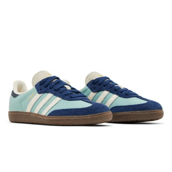Adidas Samba OG Hazy Green Night Indigo (Women's)