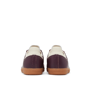 Adidas Samba OG Maroon Gold Metallic (Women's)