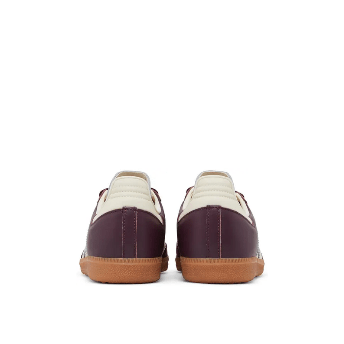 Adidas Samba OG Maroon Gold Metallic (Women's)