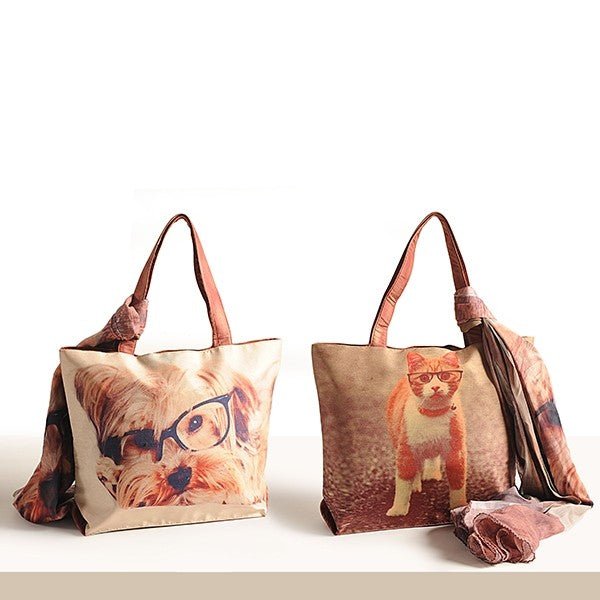 Adorable Meow Bag with Scarf – SCF 922