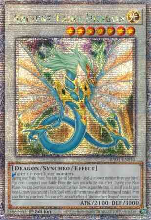 Ancient Fairy Dragon - RA01-EN030 - Quarter Century Secret Rare - 1st Edition