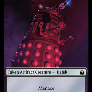 Alien Angel Token (11) // Dalek Token (12) [Universes Beyond: Doctor Who: Tokens] [Non-Foil]