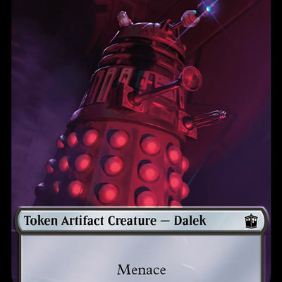 Alien Angel Token (11) // Dalek Token (12) [Universes Beyond: Doctor Who: Tokens] [Non-Foil]