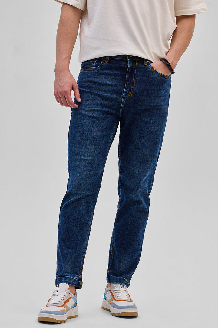 Dark Blue Slim Fit Jeans